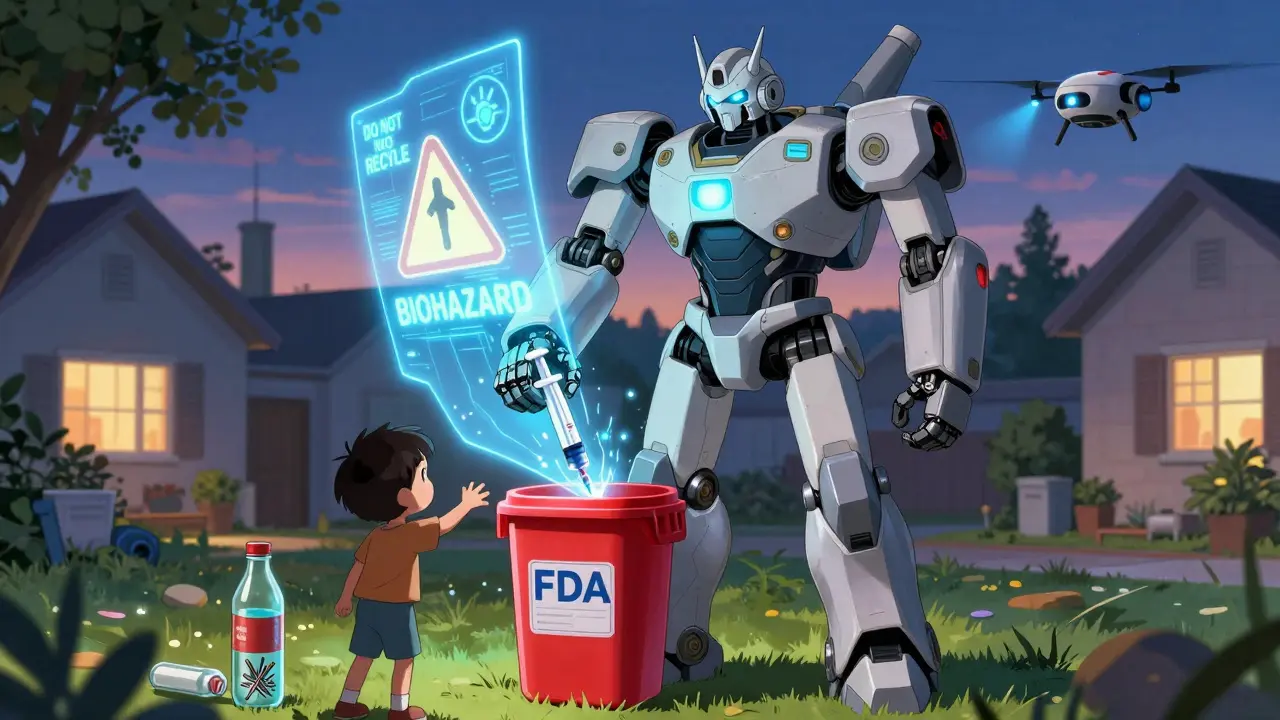 How to Safely Dispose of Sharps and Needles from Injected Medications