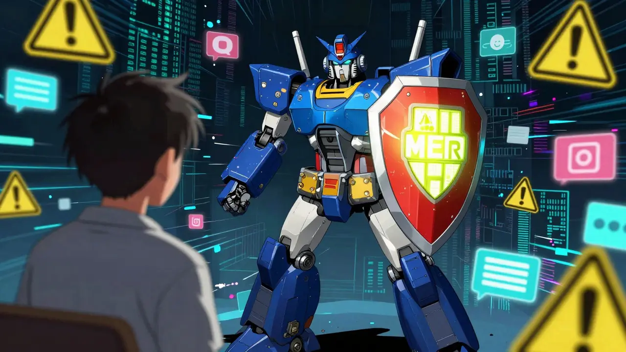 Robot protecting patient from social media misinformation