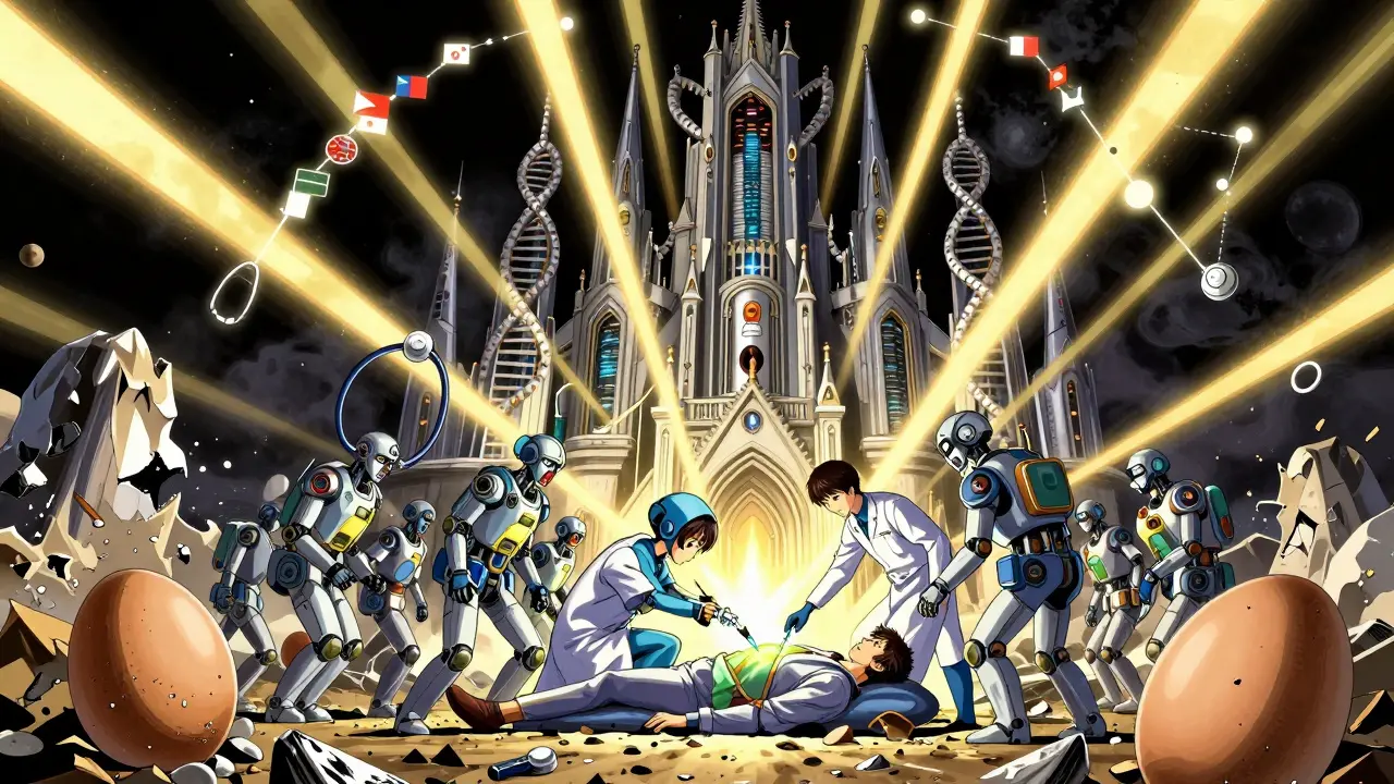 A colossal vaccine safety system destroys myths as medics administer epinephrine.